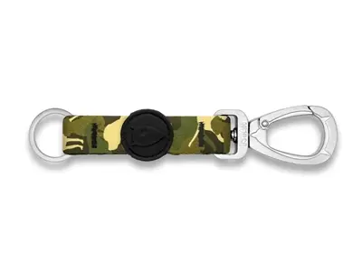 Morso sleutelhanger Key Cord Full Metal Dog bruin maat M – gerecycled