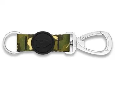 Morso sleutelhanger Key Cord Full Metal Dog bruin maat L – gerecycled