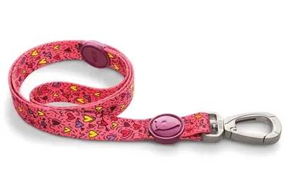 Morso hondenriem Pink Think roze 120 x 1,5 cm – gerecycled, tot 6 kg
