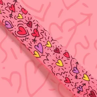 Morso hondentuig H-tuig Pink Think roze 70-100 x 2,5 cm – gerecycled - Afbeelding 7