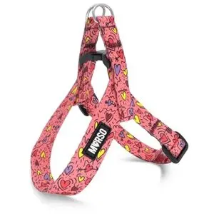 Morso mini hondentuig Pink Think roze 24-32 x 1,5 cm – voor kleine honden - Afbeelding 1