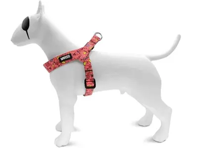 Morso mini hondentuig Pink Think roze 24-32 x 1,5 cm – voor kleine honden - Afbeelding 4