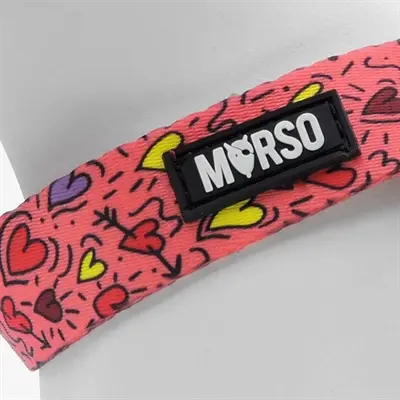Morso mini hondentuig Pink Think roze 24-32 x 1,5 cm – voor kleine honden - Afbeelding 7