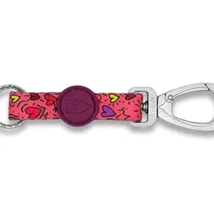 Morso sleutelhanger Key Cord Gerecycled Pink Think roze M - Afbeelding 1