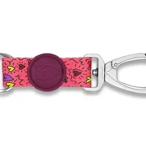 Morso sleutelhanger Key Cord Gerecycled Pink Think roze L - Afbeelding 1