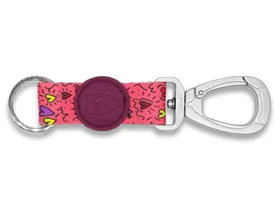 Morso sleutelhanger Key Cord Gerecycled Pink Think roze L