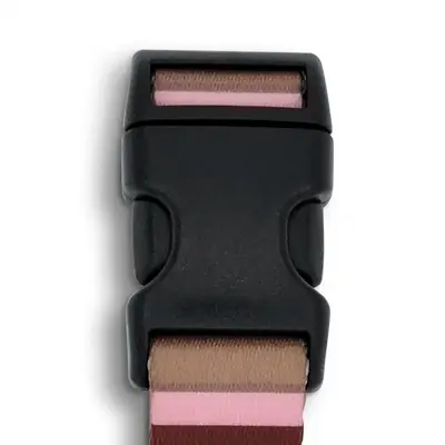 Morso hondenhalsband Skyline rood/roze 37-58 x 2,5 cm – gerecycled - Afbeelding 7