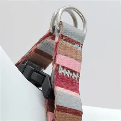 Morso mini hondentuig Skyline rood/roze 29-38 x 2,5 cm – voor kleine honden - Afbeelding 8