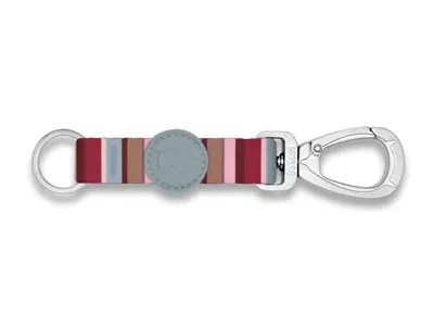 Morso sleutelhanger Key Cord Gerecycled Skyline rood/roze M