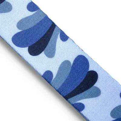 Morso hondenhalsband gerecycled Splash blauw 30-42 x 1,5 cm - Afbeelding 6