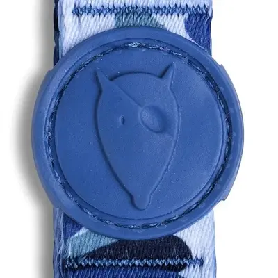 Morso hondenhalsband gerecycled Splash blauw 37-58 x 2,5 cm - Afbeelding 8