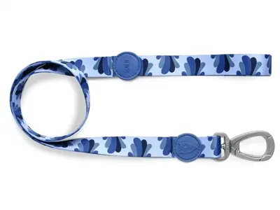 Morso hondenriem Splash blauw 120 x 1,5 cm – gerecycled, tot 6 kg
