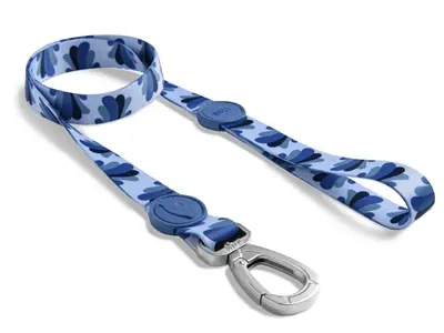 Morso hondenriem Splash blauw 120 x 1,5 cm – gerecycled, tot 6 kg - Afbeelding 5