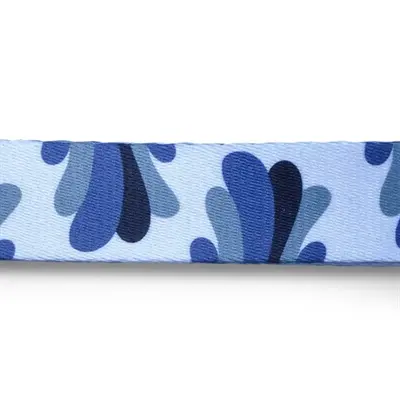 Morso hondenriem Splash blauw 120 x 1,5 cm – gerecycled, tot 20 kg - Afbeelding 6