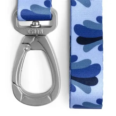 Morso hondenriem Splash blauw 120 x 1,5 cm – gerecycled, tot 20 kg - Afbeelding 7