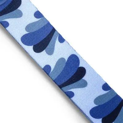 Morso hondenriem verstelbaar Splash blauw 75-230 x 1,5 cm – tot 4 kg - Afbeelding 6