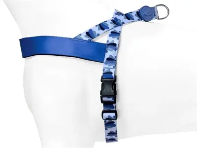 Morso hondentuig Norwegian Splash blauw 80-110 x 66 cm – gerecycled - Afbeelding 5