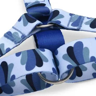 Morso hondentuig H-tuig Splash blauw 60-80 x 2,5 cm – gerecycled - Afbeelding 9