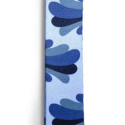 Morso hondentuig H-tuig Splash blauw 70-100 x 2,5 cm – gerecycled - Afbeelding 6