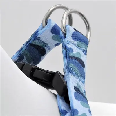Morso mini hondentuig Splash blauw 24-32 x 1,5 cm – voor kleine honden - Afbeelding 8