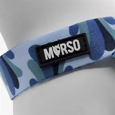 Morso mini hondentuig Splash blauw 32-41 x 2,5 cm – voor kleine honden - Afbeelding 7