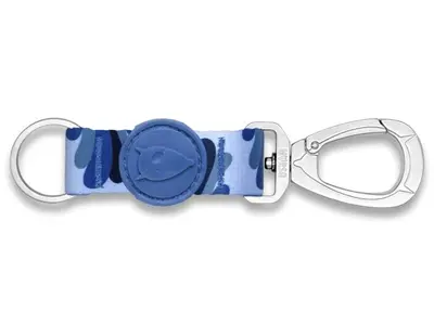 Morso sleutelhanger Key Cord Gerecycled Splash blauw L