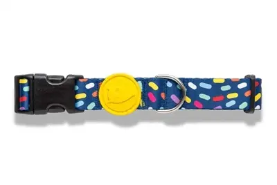 Morso hondenhalsband Color Invaders paars 37-58 x 2,5 cm – gerecycled - Afbeelding 4