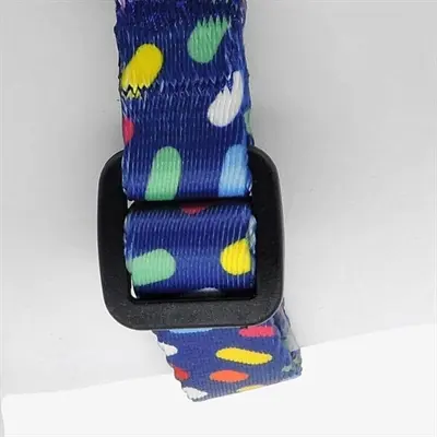 Morso mini hondentuig Color Invaders paars 24-32 x 1,5 cm - Afbeelding 9