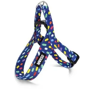 Morso mini hondentuig Color Invaders paars 32-41 x 2,5 cm - Afbeelding 1