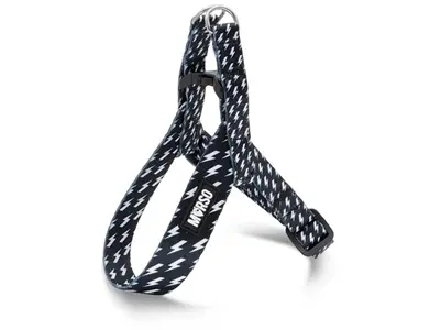 Morso mini hondentuig Power Flow zwart 29-38 x 2,5 cm – voor kleine honden