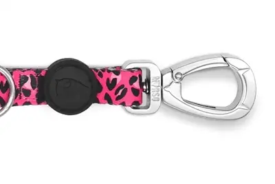 Morso hondenriem verstelbaar Bubble Leo roze 65-200 x 2,5 cm – tot 80 kg - Afbeelding 4