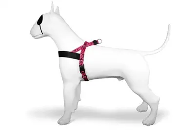 Morso hondentuig Norwegian Bubble Leo roze 69-86 x 63 cm – gerecycled - Afbeelding 4