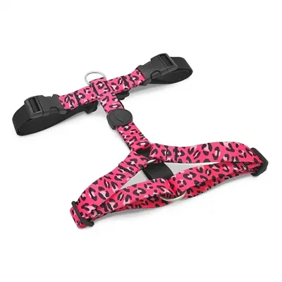 Morso hondentuig H-tuig Bubble Leo roze 50-70 x 1,5 cm – gerecycled