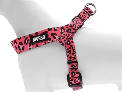Morso mini hondentuig Bubble Leo roze 32-41 x 2,5 cm – voor kleine honden - Afbeelding 5