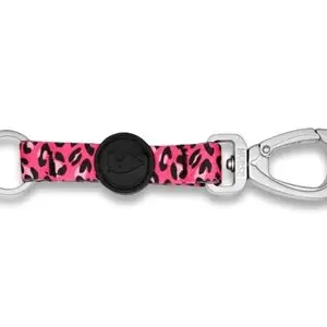 Morso sleutelhanger Key Cord Bubble Leo roze maat M – gerecycled - Afbeelding 1