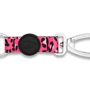 Morso sleutelhanger Key Cord Bubble Leo roze maat L – gerecycled - Afbeelding 1