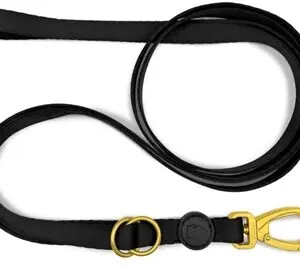 Morso hondenriem verstelbaar Gold Caviar goud 65-200 x 2,5 cm – tot 80 kg - Afbeelding 1