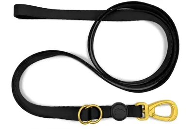 Morso hondenriem verstelbaar Gold Caviar goud 65-200 x 2,5 cm – tot 80 kg