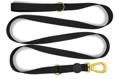 Morso hondenriem verstelbaar Gold Caviar goud 65-200 x 2,5 cm – tot 80 kg - Afbeelding 4