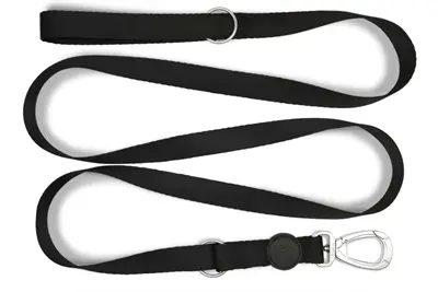 Morso hondenriem verstelbaar Pureness zwart 65-200 x 2,5 cm – tot 80 kg - Afbeelding 4