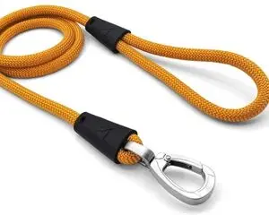 Morso hondenriem Regular Rope goud 120 x 1 cm - Afbeelding 1