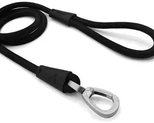 Morso hondenriem Soft Rope zwart 120 x 1 cm - Afbeelding 1