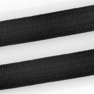 Morso half slip halsband gerecycled zwart 60 cm – soft rope - Afbeelding 4