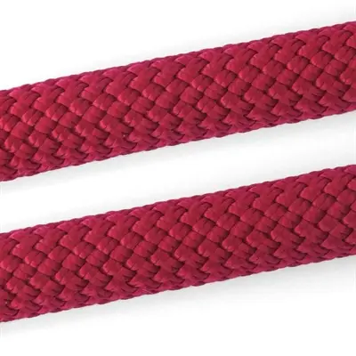 Morso half-slip halsband Regular Rope rood 50 x 1 cm – gerecycled touw - Afbeelding 4