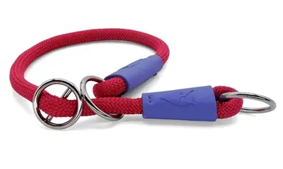 Morso half-slip halsband Regular Rope rood 60 x 1 cm – gerecycled touw
