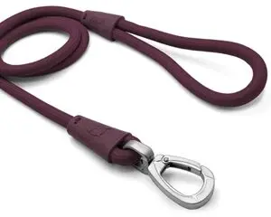 Morso hondenriem Soft Rope paars 120 x 1 cm - Afbeelding 1
