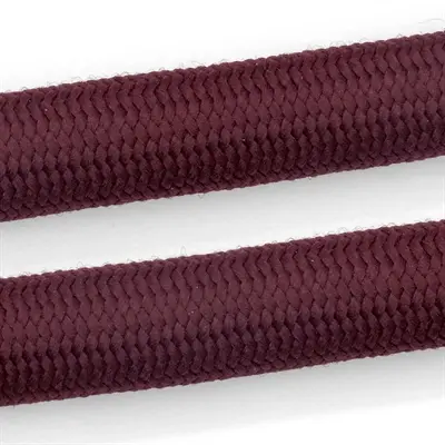 Morso half slip halsband gerecycled plum paars 55 cm – soft rope - Afbeelding 4