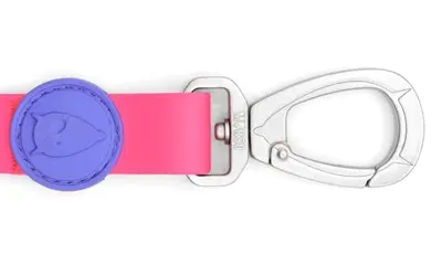 Morso hondenriem waterproof gerecycled roze 120 x 1,5 cm - Afbeelding 5
