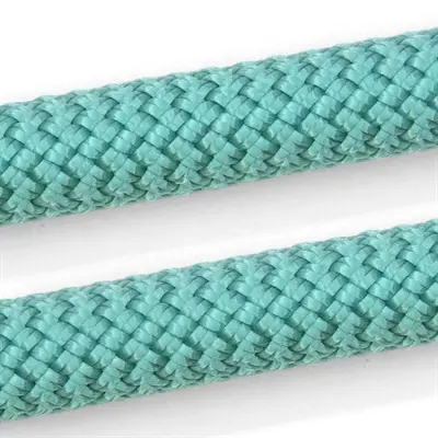 Morso half slip halsband gerecycled aquamarine blauw 55 cm – regular rope - Afbeelding 4