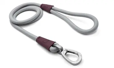 Morso hondenriem Soft Rope grijs 120 x 1 cm